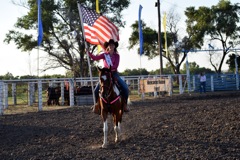 Rodeo flag