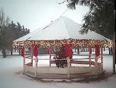 This is a picture of the McCracken Gazebo at the City Park.  The picture was taken by Bob Wolfe.