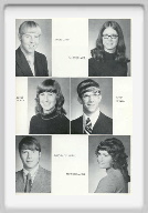 Class of 1973 - Page 1 - Daryl Casey, Janice Brack, Betty Moran, David Wetzel, Darwin Grumbein, Maureen Janke