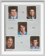 Class of 1984 - Page 2<br><br>Shawn McKinney, Tonya Mangold, Michele Mays, Jeff Scheuerman and Richard Wittman.<br><br> <br><br>The names for Page one were Gary Barnes, Chad Herdman, Sarena Higgins and Kenny Hughes.