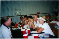 Right Side of table, Dean Jay, Kim Brackney Jay, Janet Conner Miller, Mike Stull, Kayla Higgins Tacha.  Left side, Doug Elias.