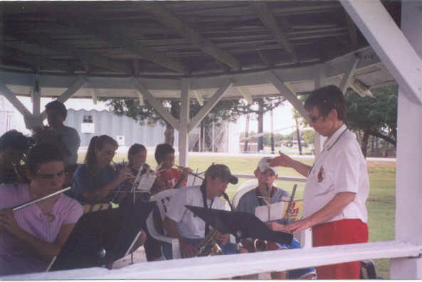 Band: Members were Gloria and 'spring Blackwell, Brooke Deines, Sheryl and Kelsee Rogers, Sharon Irvin, Matt and Jessica Casey, Michael Greenway, Ellen SKershner and Clinton Kershner.