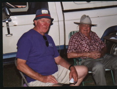 Diz Washaliski - Floyd Thompson at the Rodeo grounds