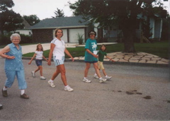 This was the first annual Cancer Walk event. Proceeds were $200.00 copy