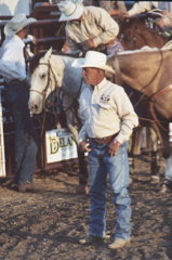 Allen McCloy our rodeo coordinator of Morris, Texas