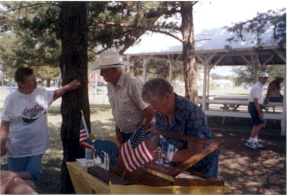 Elaine Pfannenstiel Fulkerson, Gerald Barnes & Phyllis Gerritzen Conrad