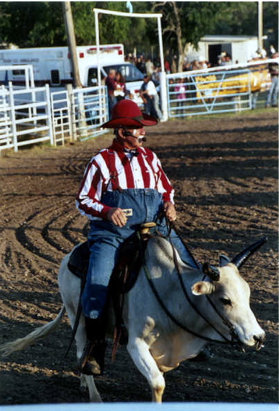 Texas Bill Thorpe, rodeo clown