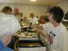 alumni serving lunch